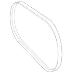 39935796 - : V-Ribbed Belt for Mercedes-Benz Image