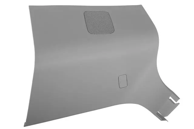 Light Ash Gray Passenger Side Body Rear Corner Upper Garnish Molding - GM (23260131)