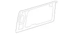 9066324603 - Body: Rear Reinforced for Mercedes-Benz: Sprinter 1500, Sprinter 2500, Sprinter 3500, Sprinter 3500XD, Sprinter 4500 Image