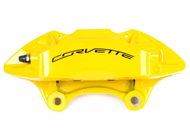 84089122 - : Yellow Front Driver Side Disc Brake Caliper Assembly for GM Image