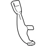 6W1Z5460044BD - Electrical: Buckle End for Lincoln: Town Car Image