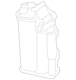 203470065964 - Fuel System: Activated Charcoal Filter for Mercedes-Benz Image