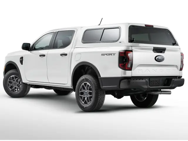 VR1WZ99501A42AJ - Exterior: Cabhigh Bed Cap For 5.0Ft Bed, Oxford White for Ford: Ranger Image