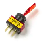 821905 - : Toggle Switch - Illuminated, 3 Blade, Red for Grote Lighting Image