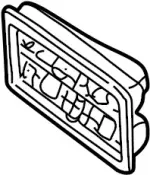 768052Y000 - Body: Vent Duct for Infiniti Image