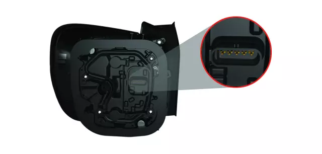 Tail Lamp, Left, Us, Canada - Mopar (68429905AA)