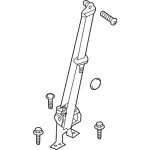 DE9Z74611B69CA - Electrical: Seat Belt Assembly for Lincoln: MKT Image