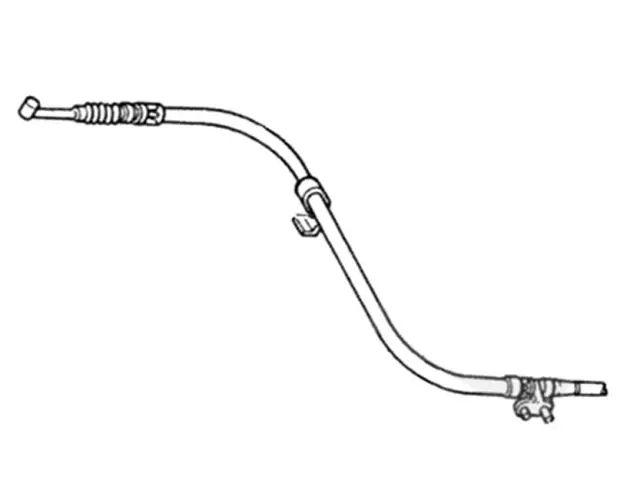 F7CZ2A635BD - Brakes: Rear Cable for Ford: Escort | Mercury: Tracer Image