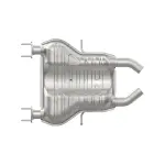 73095 - : Quiet-Flow SS Direct Fit Exhaust Muffler Assembly for Walker Exhaust Image