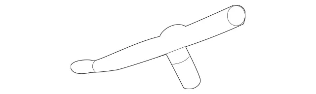 230620028564 - Cowl, Front Panel: Strut for Mercedes-Benz Image