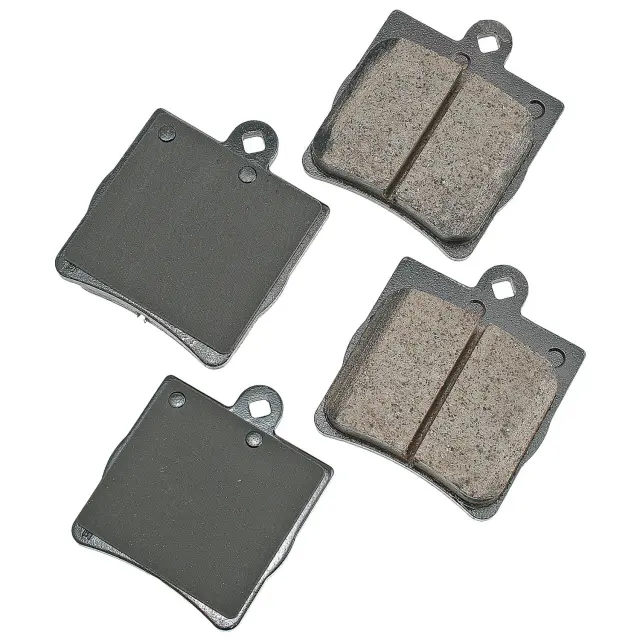 EUR779 - Brakes &amp; Brake Parts: Akebono EURO Ultra Premium Ceramic Disc Brake Pad Kit for AKEBONO Image