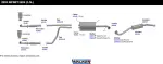 53464 - : Direct Fit Exhaust Resonator and Pipe Assembly for Walker Exhaust Image