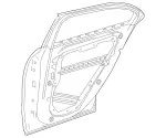 156730010564 - Rear Doors: Rear Door for Mercedes-Benz: GLA250 Image