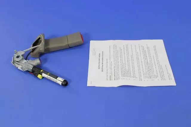 WP141J3AE - Interior Trim: Front Inner Seat Belt, Right for Chrysler: Town &amp; Country | Dodge: Caravan, Grand Caravan Image