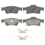 OEX1498 - : OEX Rear Disc Brake Pad Set Premium Ceramic for WAGNER BRAKE Image
