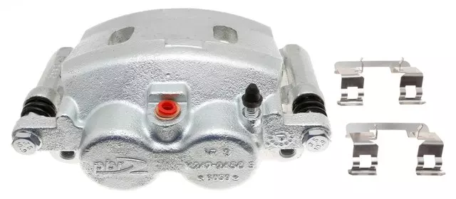 19344750 - : Front Driver Side Disc Brake Caliper Assembly (Friction Ready Coated), Remanufactured for GM Image