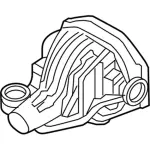 5L2Z4010BA - Universals &amp; Rear Axle: Axle Housing for Ford: Explorer | Lincoln: Aviator | Mercury: Mountaineer Image