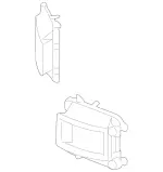 2055053330 - : Air Duct Segment for Mercedes-Benz Image
