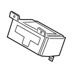 KT4Z18C869DC - Electrical: Radio for Ford: Edge Image