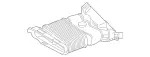 2560941000 - Chassis Sheet Metal/Air Intake: Raw Air Line for Mercedes-Benz: GLE450, GLE53 AMG, GLS450 Image
