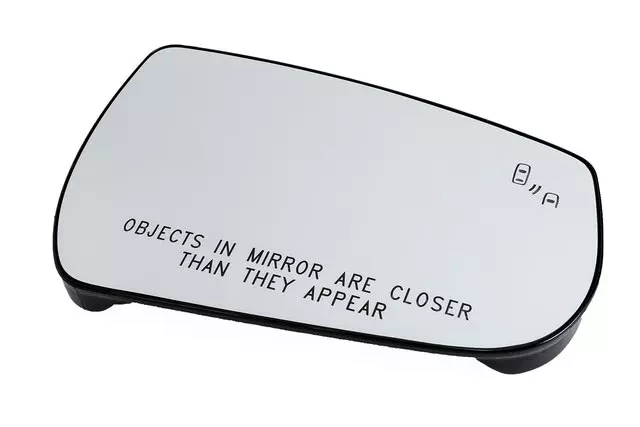 23177348 - : Passenger Side Rearview Mirror Glass for GM Image