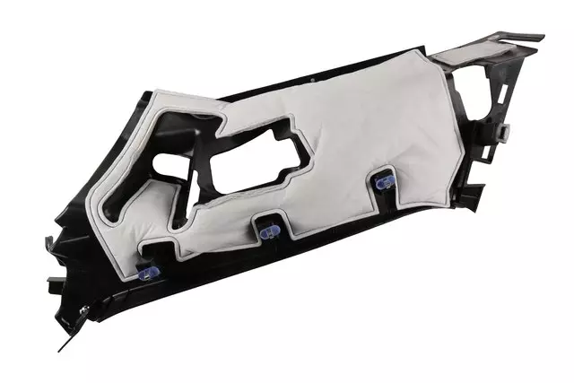 Jet Black Passenger Side Body Lock Pillar Garnish Molding - GM (22910246)