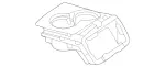 16781056019051 - : Rear Cup-Holder for Mercedes-Benz Image