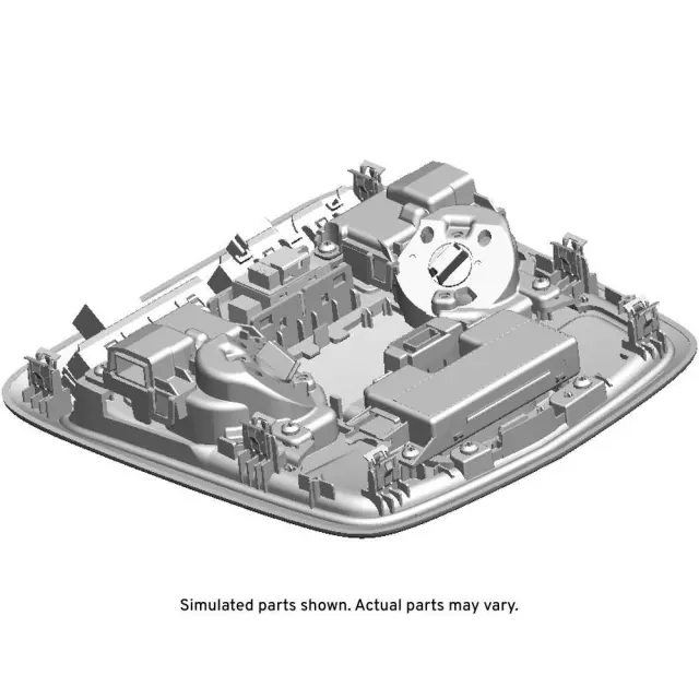 22947050 - : Jet Black Roof Console for Cadillac: ATS Image