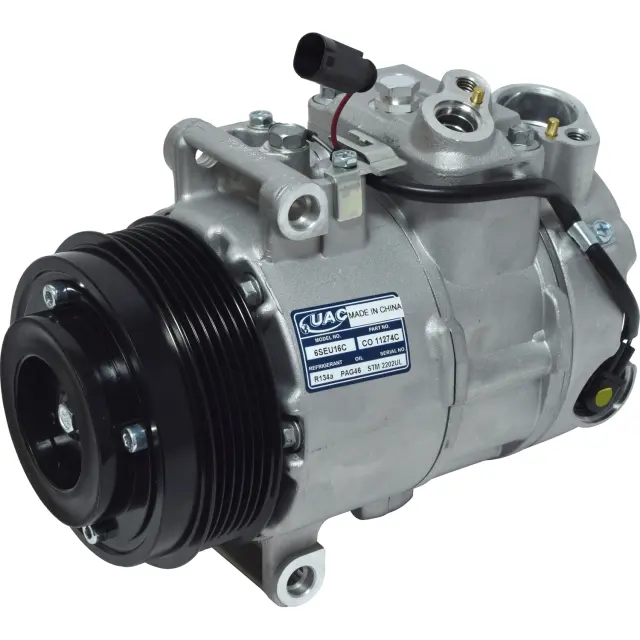 CO11274C - Air Conditioning &amp; Heat: A/C Compressor -- UAC 6SEU16C Compressor Assembly for UAC Image
