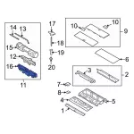 7L1Z17B043A - Body: Utility Tray for Ford: Expedition | Lincoln: Navigator Image
