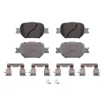 OEX817 - : OEX Front Disc Brake Pad Set Premium Ceramic for WAGNER BRAKE Image