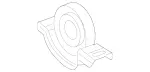 2054108101 - Propeller Shaft: Center Support Bearing for Mercedes-Benz Image