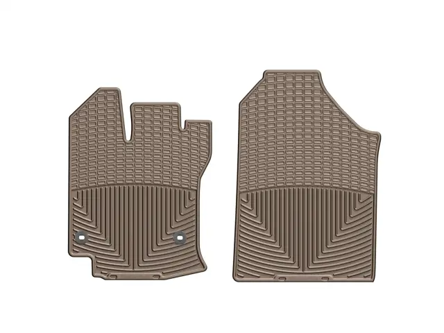 W291TN - Accessories: Front Tan All Weather Floor Mats for WeatherTech Image