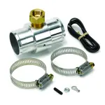 2283 - : FITTING, ADAPTER, RADIATOR HOSE, 1.5", 3/8" NPTF FEMALE, ALUMINUM for AutoMeter Image