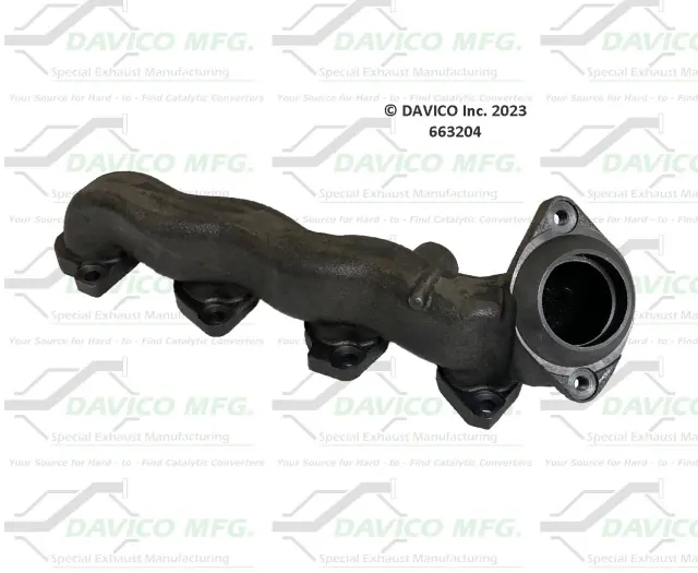 663204 - Exhaust: Stand alone Exact-Fit exhaust manifold for DAVICO CONVERTERS Image