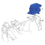 F85Z2C219CA - Brakes: Control Module for Ford: F-150, F-250, F-250 HD, F-250 Super Duty Image