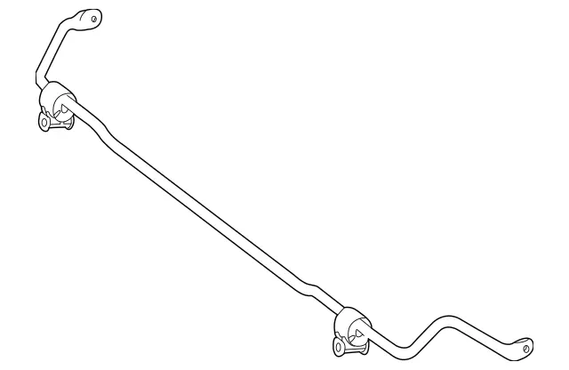 2133260165 - Springs, Suspension and Hydraulic Components: Tubular Torsion Bar for Mercedes-Benz: CLS450, CLS53 AMG, E300, E350, E43 AMG, E53 AMG, E63 AMG S, GLC300, GLC43 AMG, GLC63 AMG, GLC63 AMG S Image image