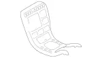 21568012397700 - Body: Trim Plate for Mercedes-Benz Image