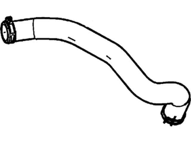 KM4568 - Cooling System: Upper Hose for Ford: E-350 Club Wagon, E-350 Econoline, E-350 Econoline Club Wagon, E-350 Super Duty, E-450 Econoline Super Duty, E-450 Super Duty, E-550 Econoline Super Duty, Econoline Super Duty Image