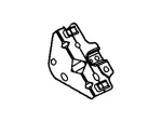XW4Z16A024AA - Body: Fender Bracket for Lincoln: LS Image