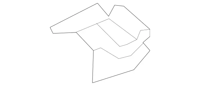 25168001519051 - Body: Hinge for Mercedes-Benz Image