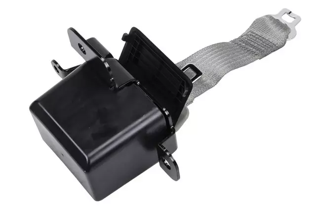 19303302 - : Light Platinum Rear Center Seat Belt with Retractor for GM Image