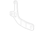 2740980100 - Cooling System: Inter-cooler Lower Bracket for Mercedes-Benz Image