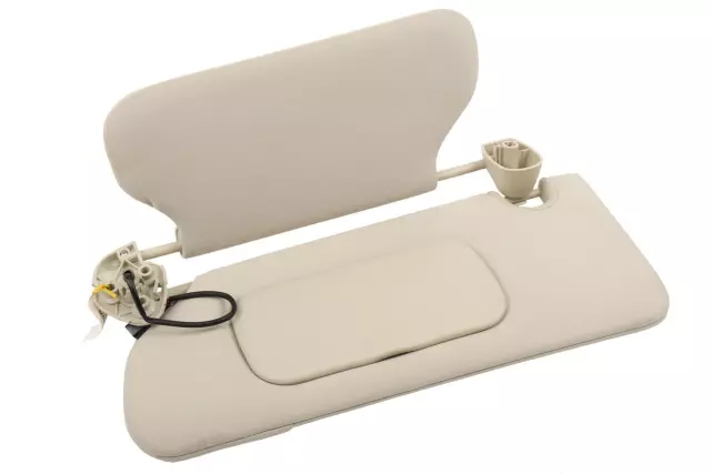 25870788 - : Part# 25870788 Very Light Linen Driver Side Sun Visor for Cadillac: DTS Image