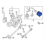 LC3Z3F791CB - Steering: Column Housing for Ford Image