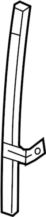 823856P000 - Body: Run Channel for INFINITI: Q45 Image