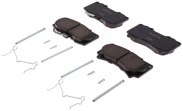 19428044 - : Ceramic Front Disc Brake Pad Kit With Pins, Springs, And Cotter Keys for GM Image