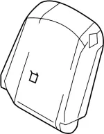 87661CM40A - Body: Seat Back Cushion for INFINITI: G35 Image