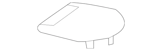 16468018181A28 - Body: Speaker Grille for Mercedes-Benz Image