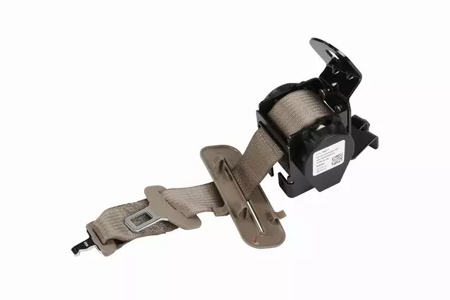 19301029 - : Medium Neutral 4th Row Driver Side Seat Belt with Retractor for GM Image